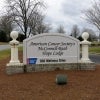 The sign for the American Cancer Society's McConnell-Raab Hope Lodge
