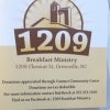 1209 Breakfast Ministry. 1209 Chesnut St, Greenville, NC. Donations appreciated through Connect Community Center. Donations are tax deductible.